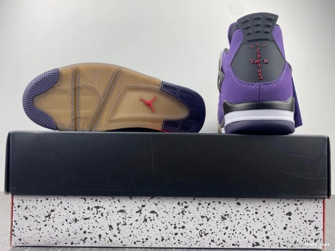 Cheap Husky Jordan (Friends Scott 766296 Travis Family) and 4 Purple Retro LN4 0726